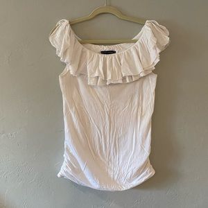 Ralph Lauren Blue label Ruffle Top